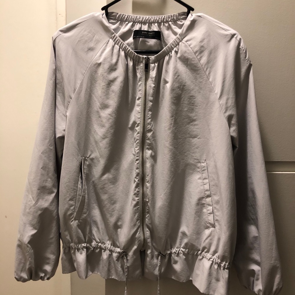 Zara Basic outerwear zip up